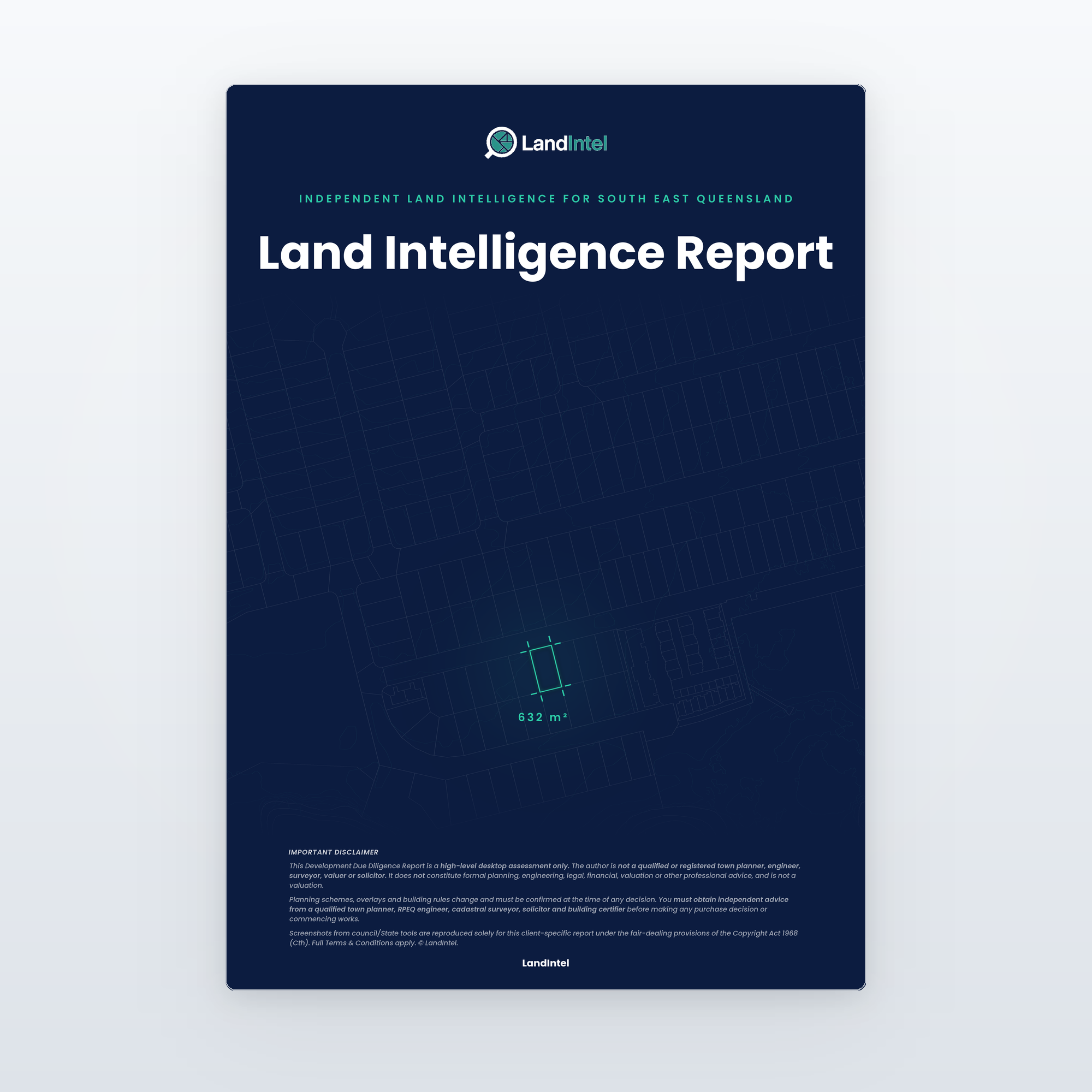 The Land Intelligence Report - independent land intelligence on one block