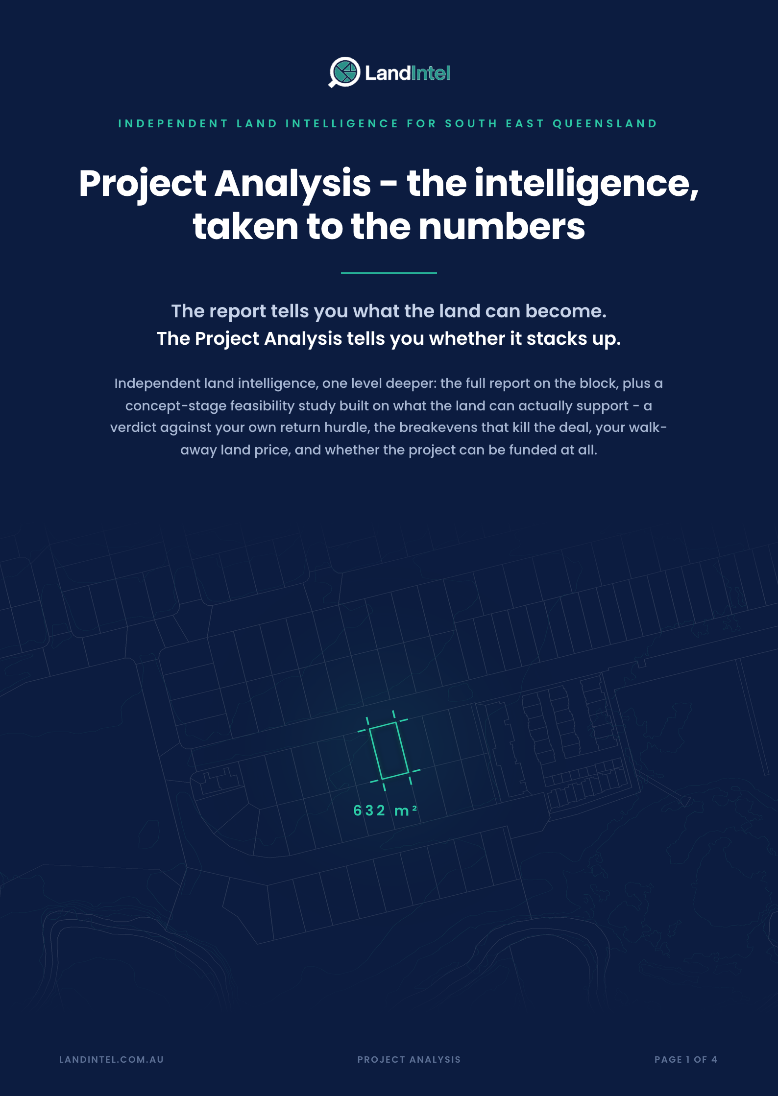 The Project Analysis - independent land intelligence taken to the numbers